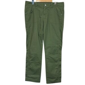 Marmot Olive Green Utility Chino Pants Women’s Size 8 Stretch Outdoor Casual
